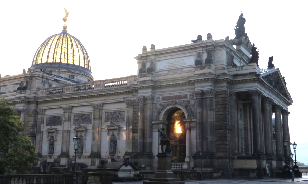 Das Albertinum in Dresden, heute ein Kunstmuseum